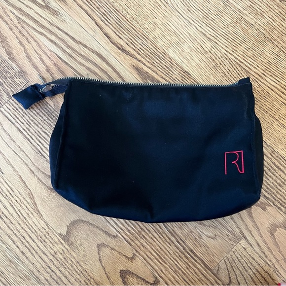 Curtis Kulig loveme silk reformation makeup pouch cosmetic bag zip travel case - Picture 2 of 2